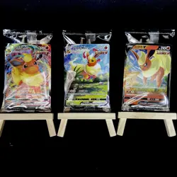 Pokemon TCG S-Chinese CSHC-003 Sword & Shield Flareon Vmax Promo 3 Card - Image 2