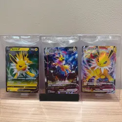 S-Chinese Pokemon Promo Card CSHC 007 008 009 Jolteon Vmax Holo Gift Box - Image 2