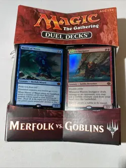 Duel Decks: Merfolk vs. Goblins (DDT) Magic The Gathering MTG New Factory Sealed - Image 1