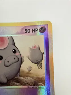 Spoink 74/97 EX Dragon Reverse Holo Common E-Reader Pokemon Card - Image 4