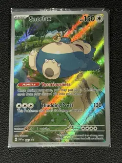 SEALED Pokemon Snorlax SVP051 Pokemon 151 SV Black Star Promo NM English TCG #51 - Image 1