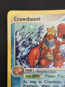 2003 CRAWDAUNT 3/97 EX DRAGON POKEMON TCG - HOLO RARE - LP - Image 2