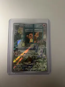 Pokemon Charmander 044 Scarlet & Violet Promo Holo Heat Tackle Card - Image 1