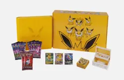 Pokemon Chinese Eevee GX Gift Box Vaporeon Jolteon Flareon 3 Boxes IN STOCK - Image 4