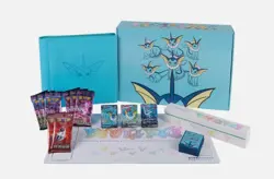 Pokemon Chinese Eevee GX Gift Box Vaporeon Jolteon Flareon 3 Boxes IN STOCK - Image 5