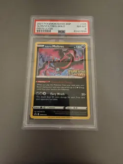 Pokemon TCG Galarian Moltres Black Star Promos Prerelease SWSH 125 - Image 1