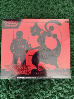 Pokemon Destined Rivals Pokemon Center Elite Trainer Box ETB - SV - Sealed - Image 1