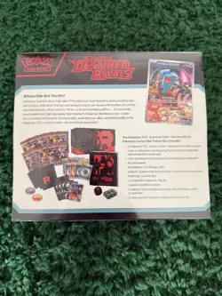 Pokemon Destined Rivals Pokemon Center Elite Trainer Box ETB - SV - Sealed - Image 2