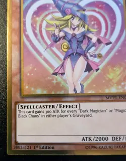 Dark Magician Girl MVP1-ENG56 1st Edition Gold Rare Movie Promo Yu-Gi-Oh! - Image 4