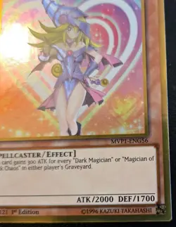 Dark Magician Girl MVP1-ENG56 1st Edition Gold Rare Movie Promo Yu-Gi-Oh! - Image 5
