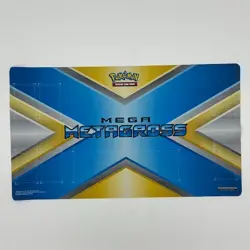 Pokemon Mega Metagross Playmat 2014 For Trading Card Game TCG CCG - Image 1