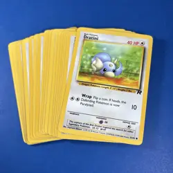 2000 Pokemon Team Rocket Dratini 53/82 NM Lot of 22 Cards - Image 1