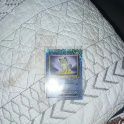 Pokemon Meowth Holo Card Nintendo 2002 English Basic Standard #8 Keiji Kinebuchi - Image 2