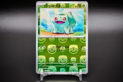 Bulbasaur (Master Ball Pattern) 001/165 - Sv2a: Pokemon Card 151 - Holo | MINT - Image 1