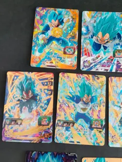 Dragon Ball Heroes Vegeta God SSGSS 10 Card Set UM11-063 UR SDBH Bulk Lot eb254 - Image 3