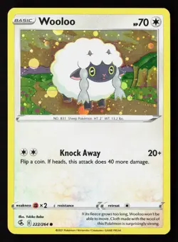Wooloo - (Cosmos Holo) Promo Miscellaneous Cards & Products 222/264 NM - Image 1
