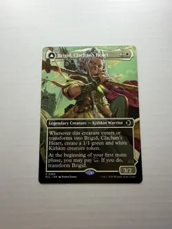 Brigid, Clachan's Heart NM Borderless Lorwyn Eclipsed Magic The Gathering Mtg - Image 1