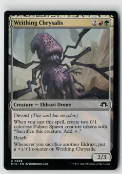 MTG Modern Horizons 3 Writhing Chrysalis x4 NM Common - Image 1