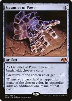 Gauntlet of Power - Foil DMR NM MTG - Image 1