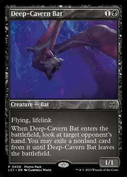 Deep-Cavern Bat - Foil Promo LCI NM MTG - Image 1
