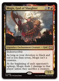 Mogis, God of Slaughter #89 (NM) Duskmourn DSC Magic MTG - Image 1