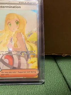 Pokemon TCG: Lillie’s Determination Mega Evolution #184/132 SIR English, MINT - Image 4