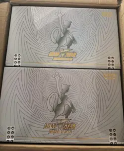 Pokemon TCG S-Chinese Mewtwo VSTAR 2024 Exclusive Collection Set Gift Box Sealed - Image 1