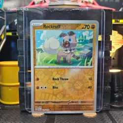 Rockruff Paldea Evolved Reverse Holo Pokemon TCG 116/193 Scarlet & Violet Common - Image 1
