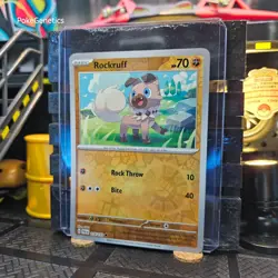 Rockruff Paldea Evolved Reverse Holo Pokemon TCG 116/193 Scarlet & Violet Common - Image 2