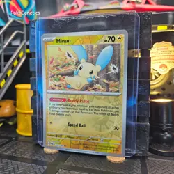Minun Paradox Rift Reverse Holo Pokemon TCG 061/182 Scarlet & Violet Common - Image 2