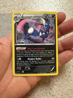 Pokemon TCG Greninja - Promo XY Promos XY24 HEAVY PLAY - Image 2