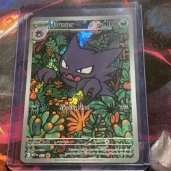 Haunter 027 Me: Mega Evolution Promo Holo Illustration Rare Full Art Pokemon - Image 1