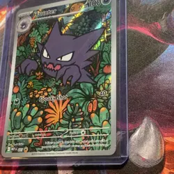 Haunter 027 Me: Mega Evolution Promo Holo Illustration Rare Full Art Pokemon - Image 2