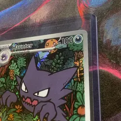 Haunter 027 Me: Mega Evolution Promo Holo Illustration Rare Full Art Pokemon - Image 3
