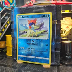 Keldeo Silver Tempest Reverse Holo Pokemon TCG 046/195 Sword Shield SWSH12 Rare - Image 2