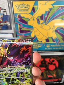 Pokemon TCG Mega Gengar Ex 284/217 Special Illustration Rare SIR Ascended Heroes - Image 5