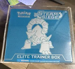 Pokemon TCG XY Steam Siege Elite Trainer Box ETB Factory Sealed - Image 1
