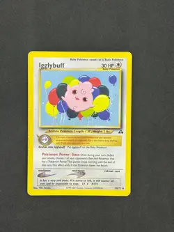 Igglybuff 40/75 | Neo Discovery | Non Holo Pokemon Card ⭐ MP ⭐ - Image 1