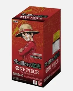 One Piece Sealed Japanese Carrying on His Will OP-13 Booster Box IN HAND - Image 1