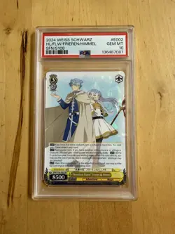 2024 Weiss Schwarz Frieren Eng Home Flower Frieren & Himmel SFN 108 RR Psa 10 - Image 1