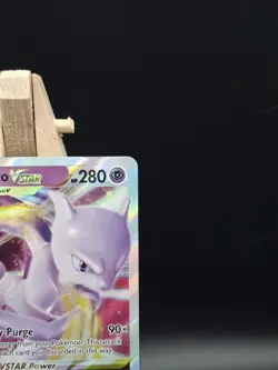 Pokemon TCG Mewtwo VSTAR Pokemon Go 31/78 Art Holo Rare NM - Image 4