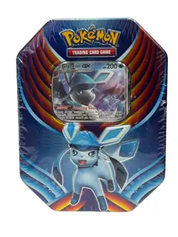 Pokemon Trading Card Game: Glaceon GX Evolution Celebration Tin 2018 NEW/SEALED 820650804090 - Image 1