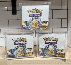 Pokemon Magnetic Booster Box Acrylic Case! Pokemon Card Protective Display! - Image 3