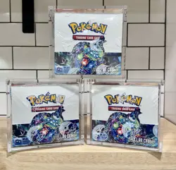 Pokemon Magnetic Booster Box Acrylic Case! Pokemon Card Protective Display! - Image 4
