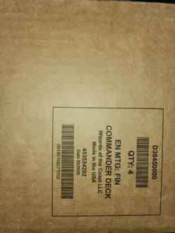 MAGIC THE GATHERING - FINAL FANTASY COMMANDER DECK DISPLAY - BUNDLE (SET OF 4) - Image 2