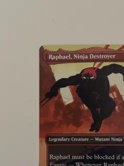 Raphael, Ninja Destroyer (Borderless) - Teenage Mutant Ninja Turtles (TMT) - Image 2