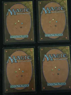 Island x4 Unglued Full Art Land Magic the Gathering Land MtG - Image 2