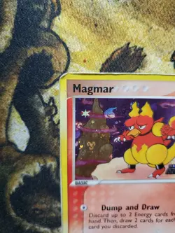 Magmar 44/109 Reverse Holo EX Team Rocket Returns Pokemon Card Stamped DMG - Image 5
