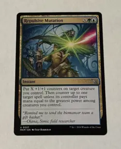 MTG Repulsive Mutation - Murders At Karlov Manor LP - Image 1