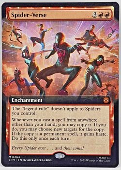MTG 0263 M - Spider-Verse Regular (Extended Art) Marvel's Spider-Man - Image 1